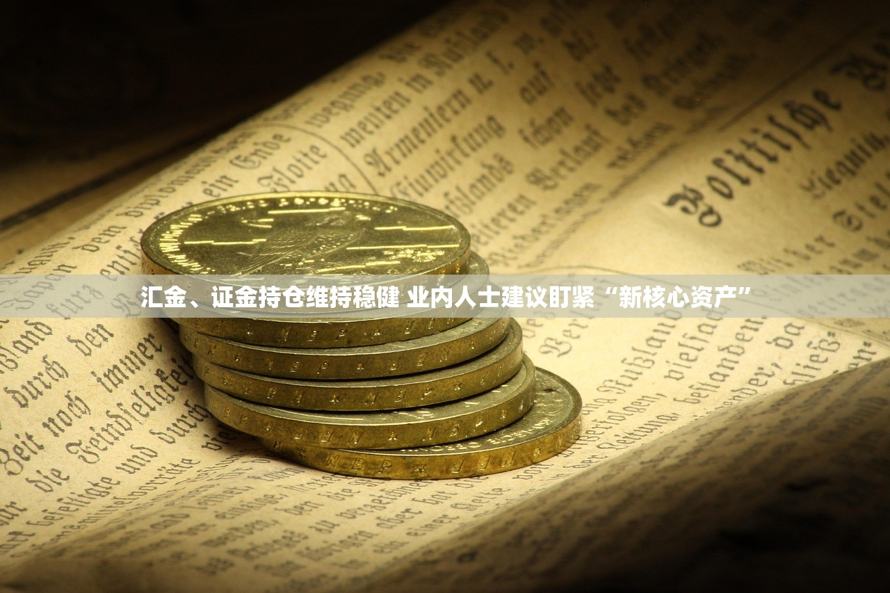 汇金、证金持仓维持稳健 业内人士建议盯紧“新核心资产”