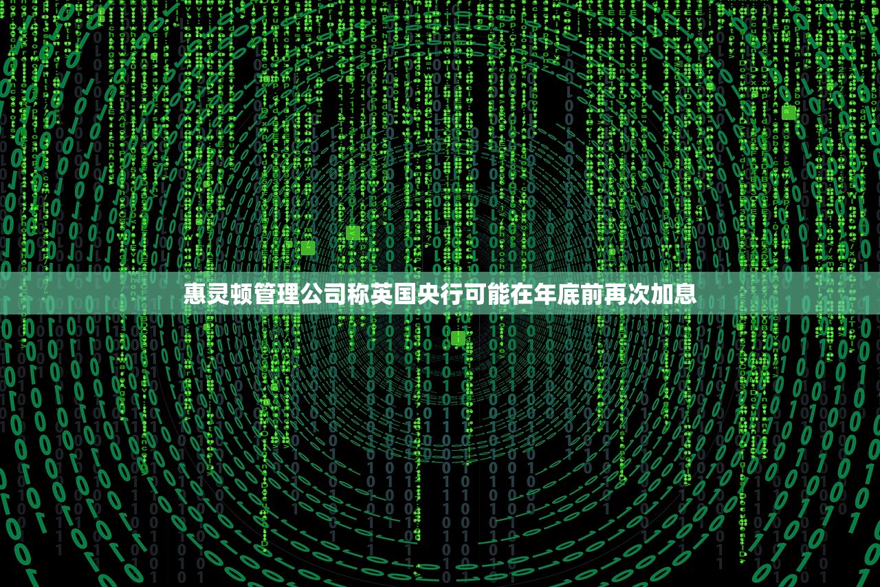 惠灵顿管理公司称英国央行可能在年底前再次加息