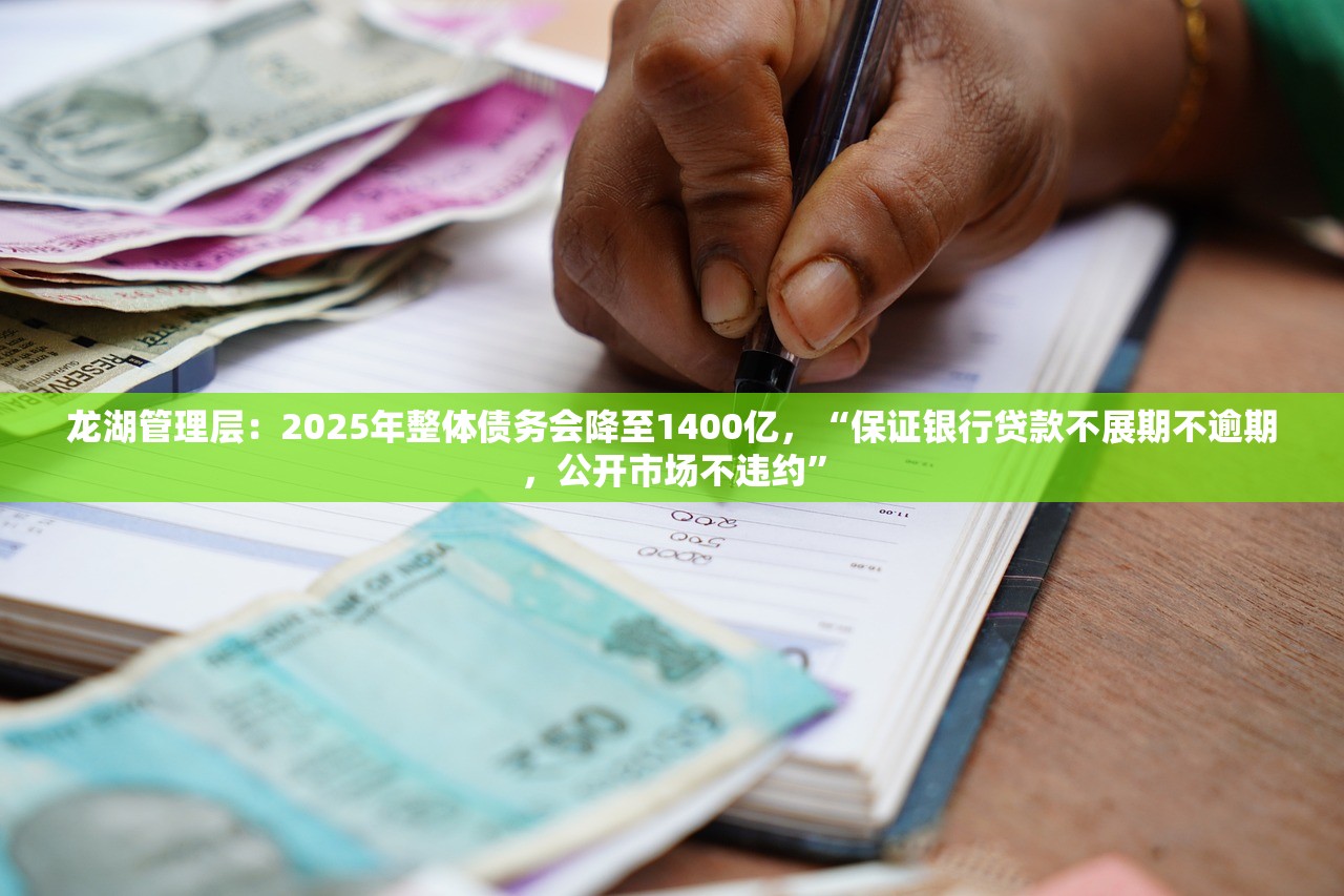 龙湖管理层：2025年整体债务会降至1400亿，“保证银行贷款不展期不逾期，公开市场不违约”