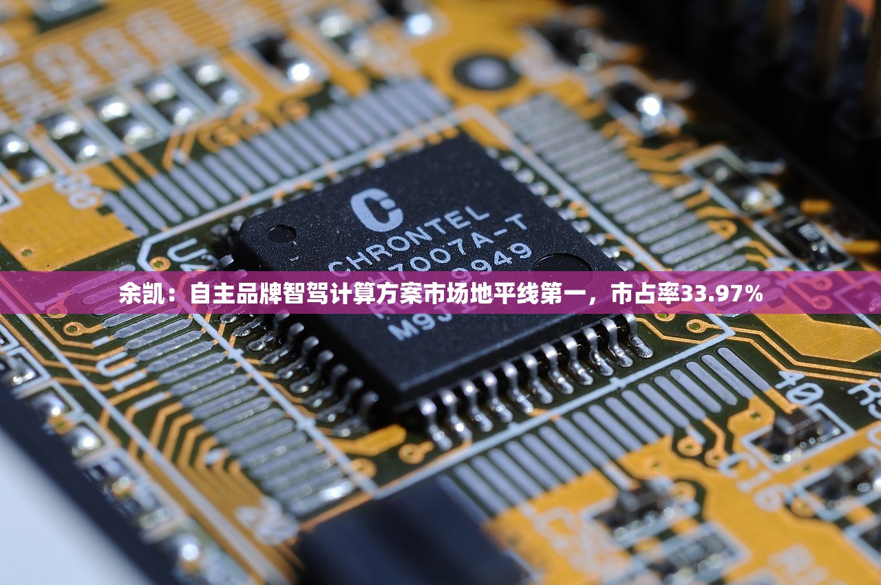 余凯：自主品牌智驾计算方案市场地平线第一，市占率33.97%