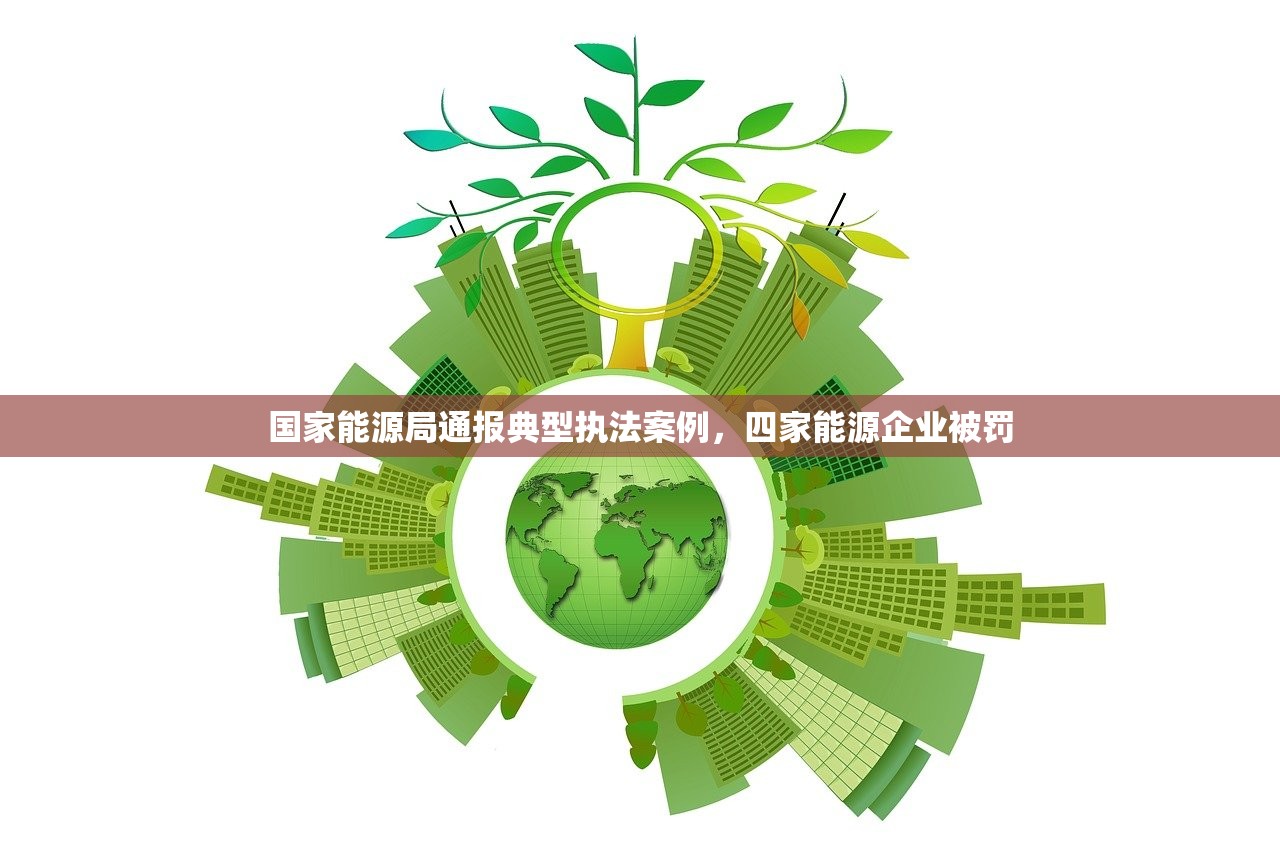 国家能源局通报典型执法案例，四家能源企业被罚