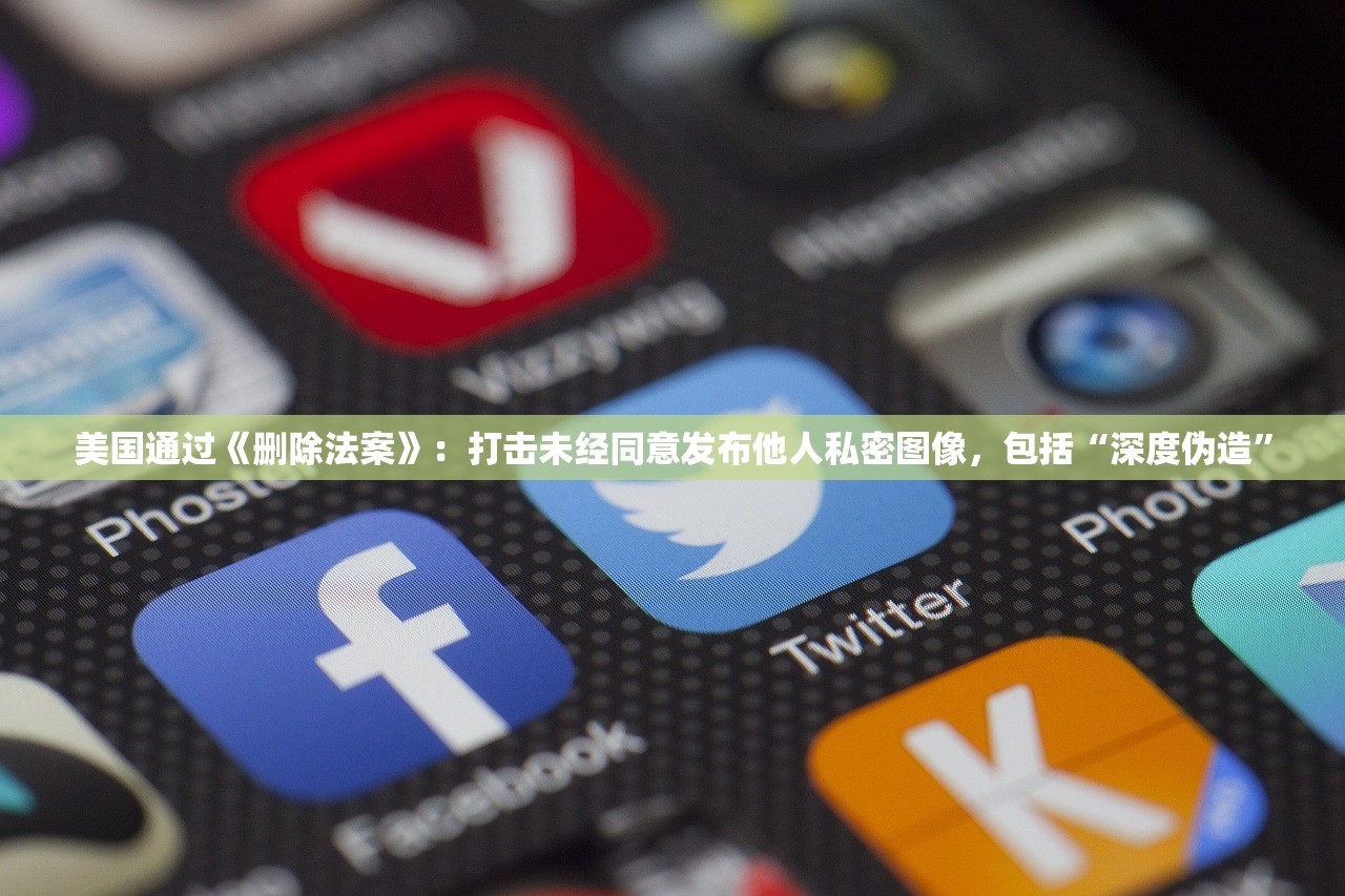 美国通过《删除法案》：打击未经同意发布他人私密图像，包括“深度伪造”