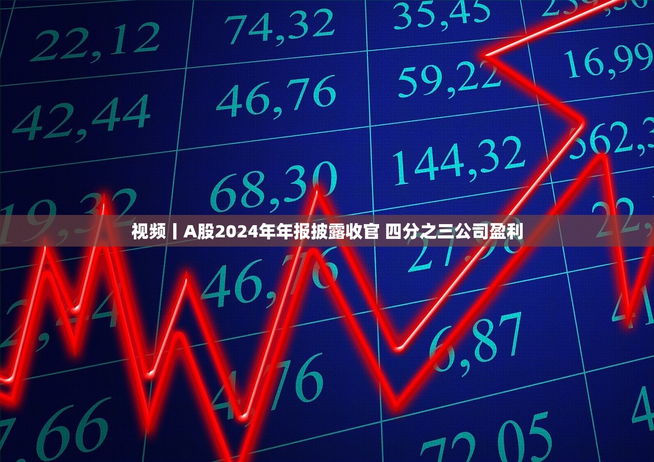 视频丨A股2024年年报披露收官 四分之三公司盈利