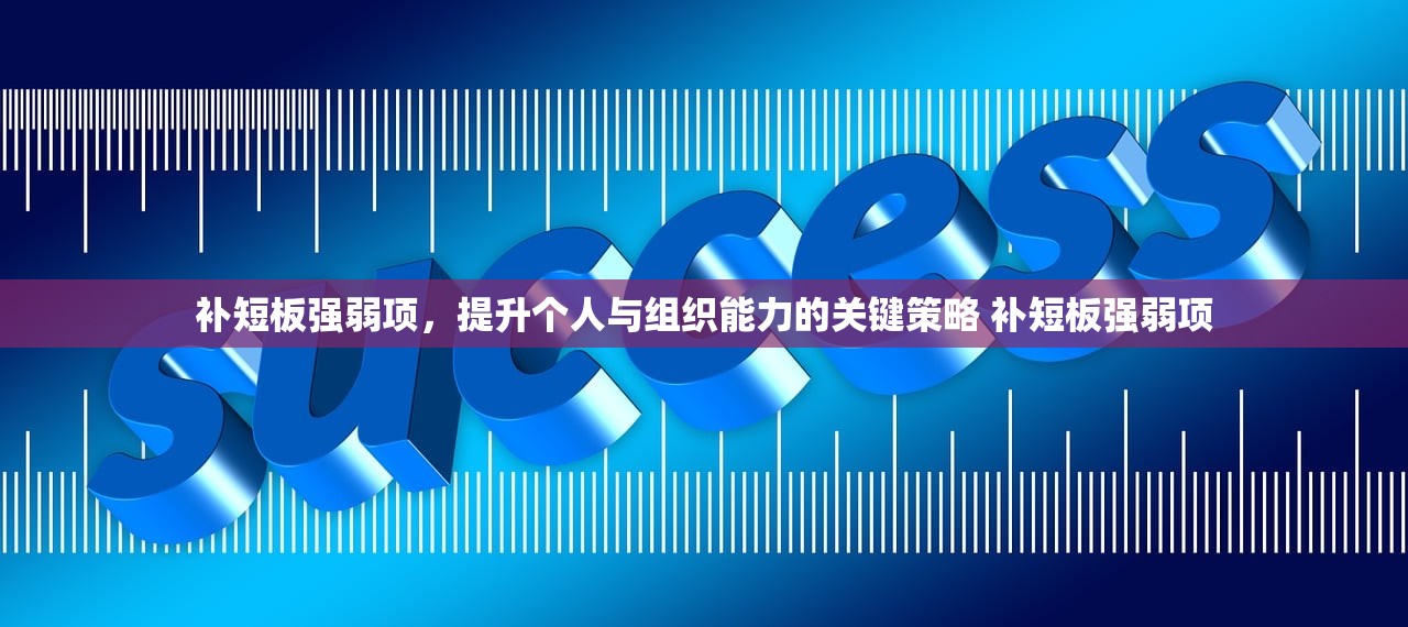 补短板强弱项,提升个人与组织能力的关键策略 补短板强弱项 补短板强弱项,提升个人与组织能力的关键策略 补短板强弱项
