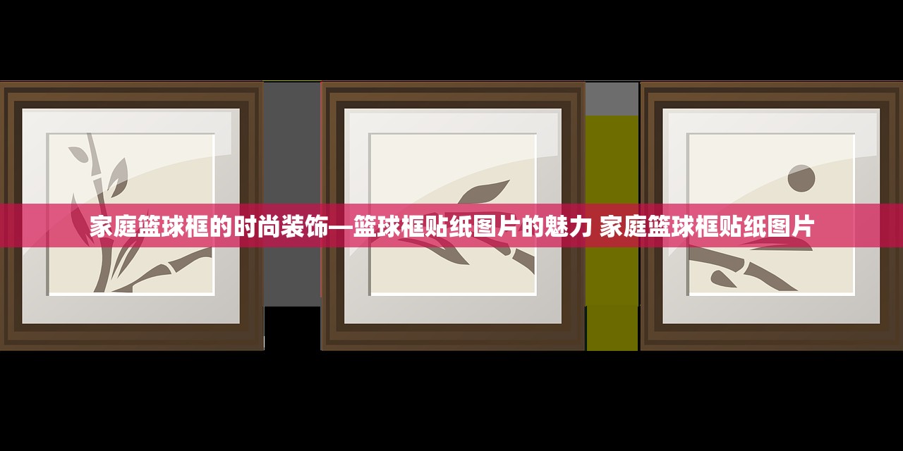 家庭篮球框的时尚装饰—篮球框贴纸图片的魅力 家庭篮球框贴纸图片