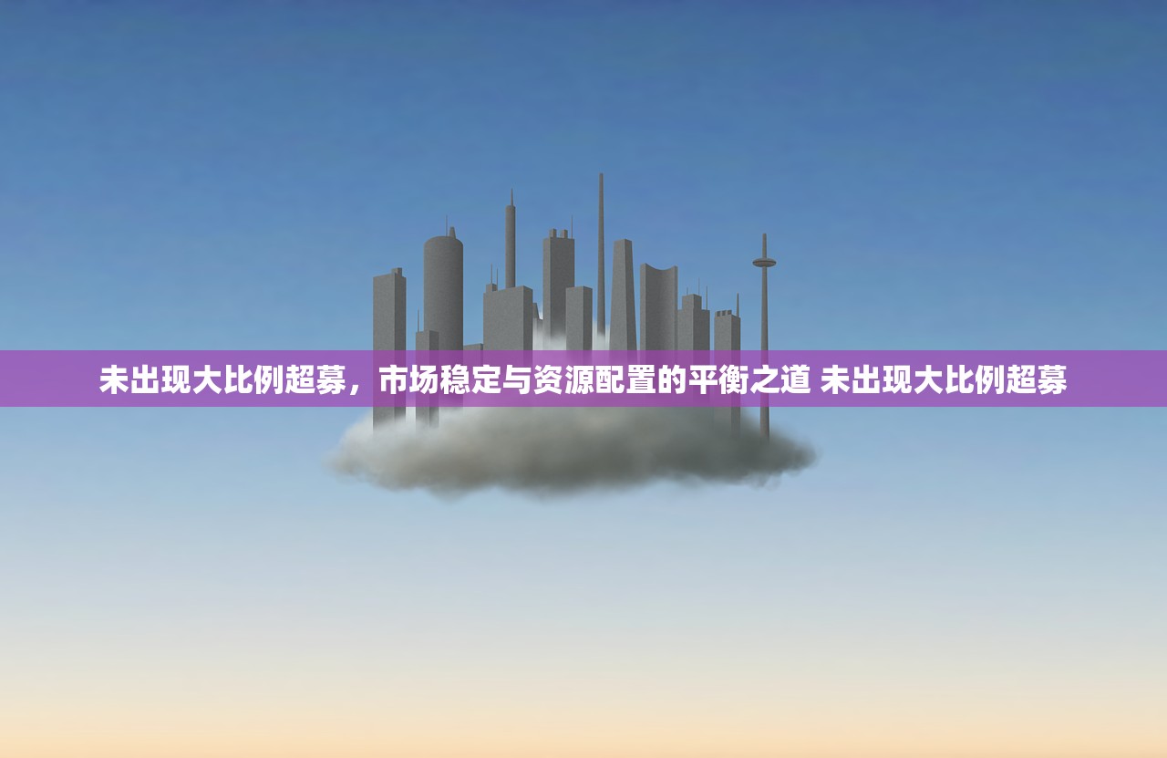 未出现大比例超募，市场稳定与资源配置的平衡之道 未出现大比例超募