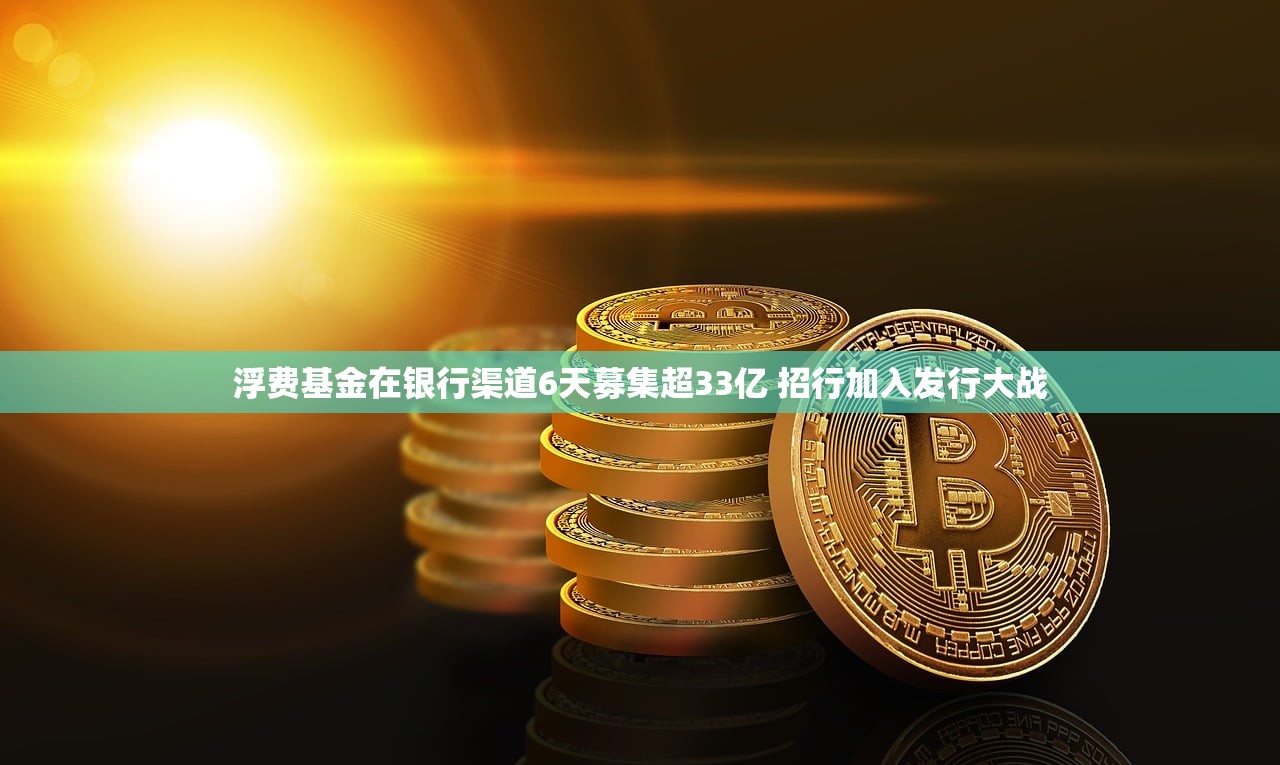 浮费基金在银行渠道6天募集超33亿 招行加入发行大战
