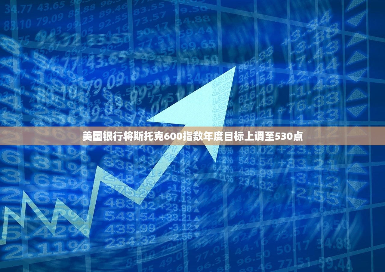 美国银行将斯托克600指数年度目标上调至530点